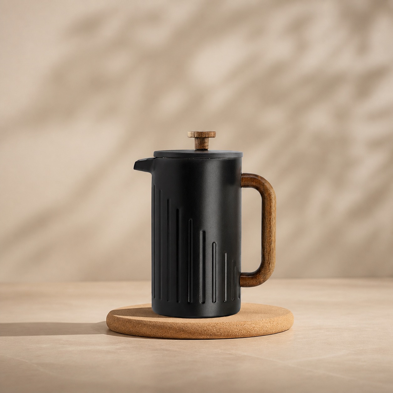 STAINLESS-STEEL FRENCH PRESS
